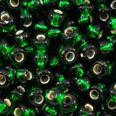 Miçanga Preciosa® Ornela Verde Transparente (57060) 5/0 aprox. 4,6mm