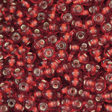 Miçanga Preciosa® Ornela Vermelho Transparente (97070) 6/0 aprox. 4,1mm