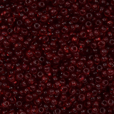 Miçanga Preciosa® Ornela Vermelho Transparente T (90090) 12/0 aprox. 1,9mm