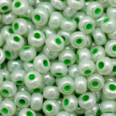 Miçanga Preciosa® Ornela Verde Água Perolado (37156) 6/0 aprox. 4,1mm