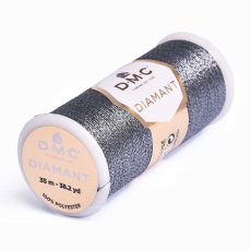Linha para bordar Diamant DMC Cinza (D317)