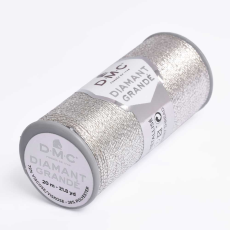 Linha para bordar Diamant Grandé DMC Prata (G168)