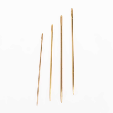 Kit de Agulhas DMC para Bordado Banhadas a Ouro 24K 6133/6