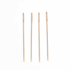 Agulhas DMC Banhadas a Ouro 24K 6129/6 38mm