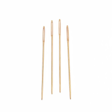 Agulhas para Bordado DMC Banhadas a Ouro 24K 6130/6 37mm