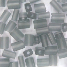 Canutilho Chiclete Preciosa® Ornela Cinza Mate (40010) 5x3mm