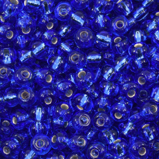 Miçanga Preciosa® Ornela Azul Transparente (37050) 5/0 aprox. 4,6mm