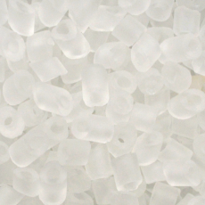 Canutilho Cut Pipes Preciosa® Ornela Cristal Transparente T Matte (00050) 3,5mm