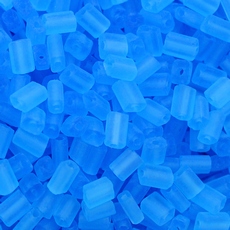 Canutilho Chiclete Preciosa® Ornela Azul Brunei Mate (60150) 5x3mm