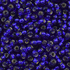 Miçanga Preciosa® Ornela Azul Transparente (37100) 9/0 aprox. 2,6mm