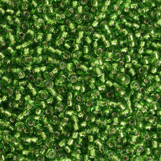 Miçanga Preciosa® Ornela Verde Transparente (57430) 9/0 aprox. 2,6mm