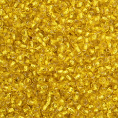 Miçanga Preciosa® Ornela Amarelo Transparente (87010) 9/0 aprox. 2,6mm