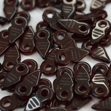 Conta de Vidro Preciosa® Ornela Seta Vinho (90120) 18x7mm