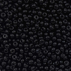 Miçanga Preciosa® Ornela Preto Fosco (23980) 5/0 aprox. 4,6mm