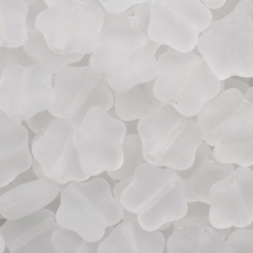 Conta de Vidro Preciosa® Ornela Estrela Cristal Transparente Mate (00030) 8mm