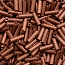 Canutilho Color by LDI Cristais® Bronze Fosco Metálico (01780L) 3 polegada (7mm)