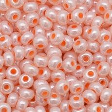 Miçanga Preciosa® Ornela Salmão Perolado (37189) 6/0 aprox. 4,1mm
