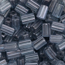 Canutilho Atlas Preciosa® Ornela Cinza transparente Seda (0564) 6x4mm