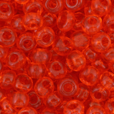 Miçanga Preciosa® Ornela Laranja Transparente T (90050) 8/0 aprox. 2,9mm
