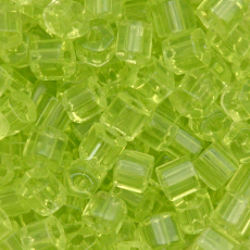 Canutilho Atlas Preciosa® Ornela Olivine Transparente (50230) 4x4mm