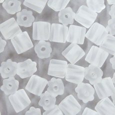 Canutilho Chiclete Preciosa® Ornela Cristal Transparente T Mate (00050) 6x6mm