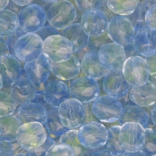 Cristal Preciosa Ornela Verde Agua Transparente Mesclado 8730 6mm
