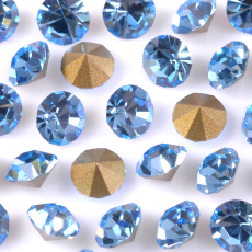 Strass Oktant® Standard art. 123 base cônica Água SS4,5 = PP10 = 1,6mm