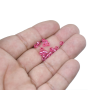 Micanga Preciosa Ornela Pink Solgel Dyed Transparente 08277 60 aprox. 4,1mm
