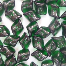 Conta de Vidro Preciosa® Ornela Onda Verde (50140) 5x8mm