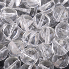 Conta de Porcelana Preciosa Ornela Cristal Transparente 00030 6mm