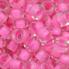 Conta de Vidro Preciosa Ornela Micanga Forte Beads Rosa 44875 6mm
