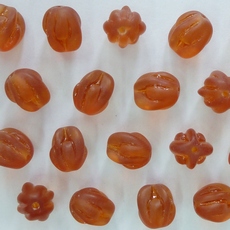 Conta de Vidro Preciosa® Ornela Carambola Topaz (10090) 10mm