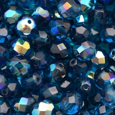 Cristal Preciosa® Ornela Royal Transparente Aurora Boreal (60080) 8mm