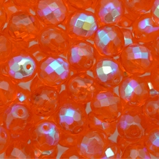 Cristal Preciosa® Ornela Laranja Transparente Aurora Boreal (90040) 12mm