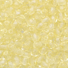 Cristal Preciosa Ornela Amarelo Claro Transparente 80120 4mm
