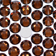 Strass Chaton Xilion Swarovski® art. 2058 NO HF Smoked Topaz SS20 = 4,6mm