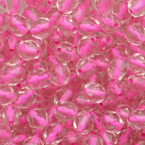 Cristal Preciosa Ornela Rosa Pink Lined 7877 4mm