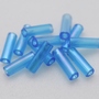 Canutilho Preciosa Ornela Azul Turquesa Transparente T Aurora Boreal 61150 3 polegada 7mm