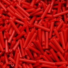 Canutilho Preciosa® Ornela Vermelho Fosco (93170) 5 polegadas (11mm)