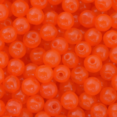 Conta de Porcelana Preciosa® Ornela Laranja Opaline (81260) 4mm