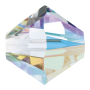 Balao Swarovski art. 5328 Cristal Aurora Boreal 4mm