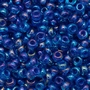 Micanga Preciosa Ornela Azul e Roxo Lined Colorido Aurora Boreal 64153 50 aprox. 4,6mm