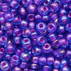 Micanga Preciosa Ornela Azul e Fuchsia Lined Colorido Aurora Boreal 34057 50 aprox. 4,6mm