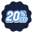 20% OFF - AÇÕES M25