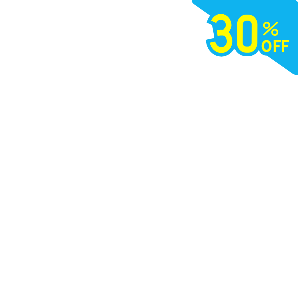 30% OFF Desconto Não Tira Férias