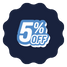 5% OFF - AÇÕES M25